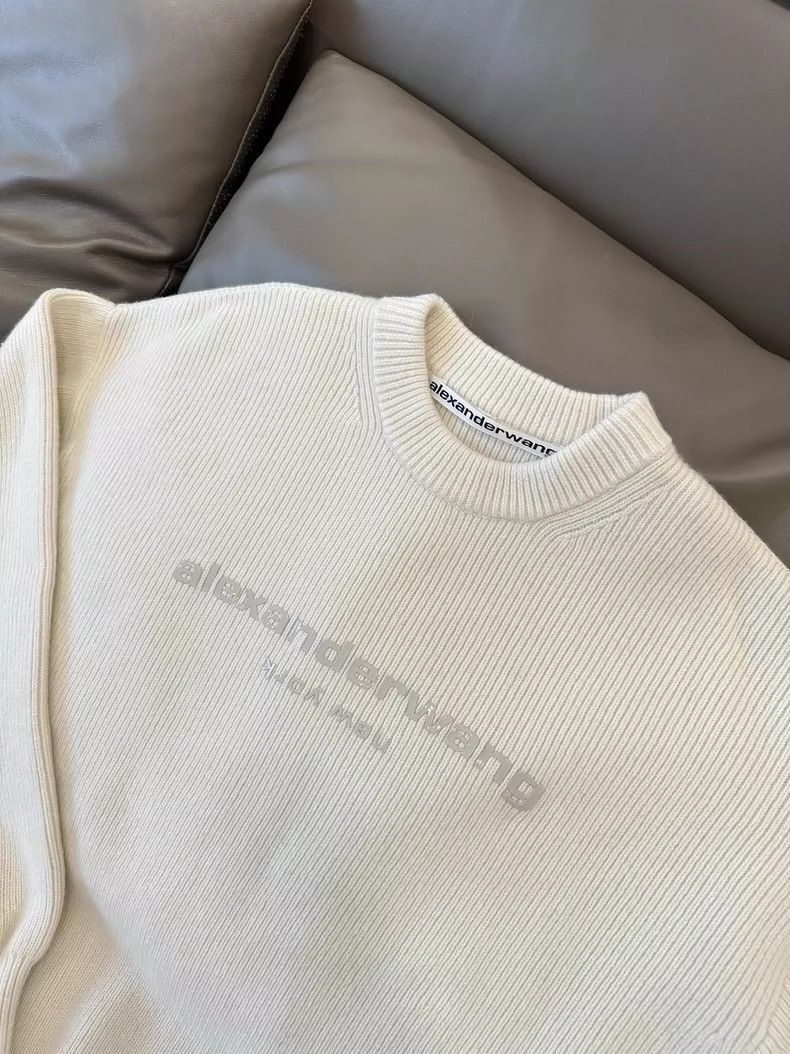 Alexander Wang Alexander Wang White Loose Sweater XS Size US XS / EU 42 / 0 - 2 Thumbnail