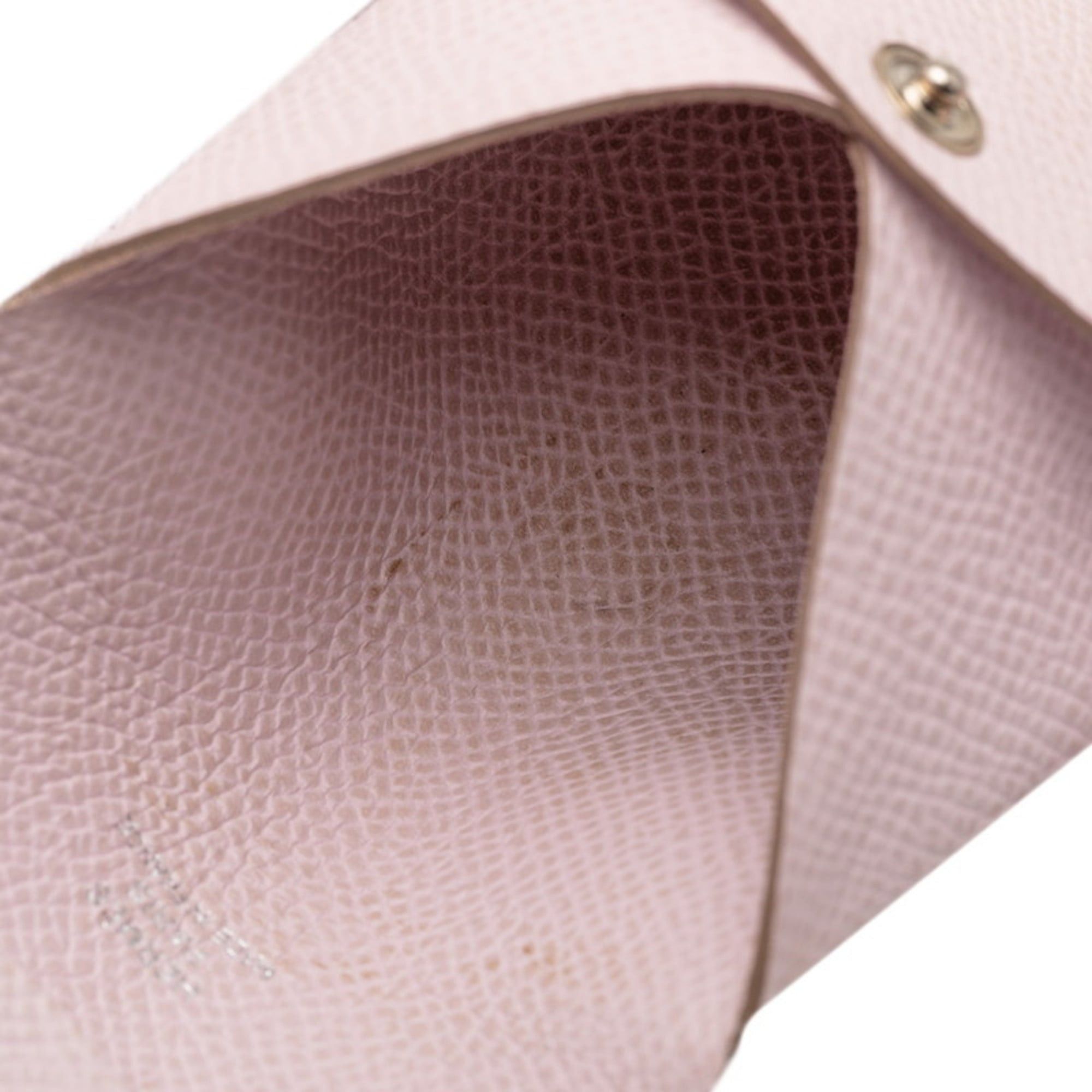 Hermes Hermès Bastia Wallet/Coin Purse, Mauve Pale and Light Pink, Epsom Leather, Women's, HERMES Size ONE SIZE - 4 Thumbnail