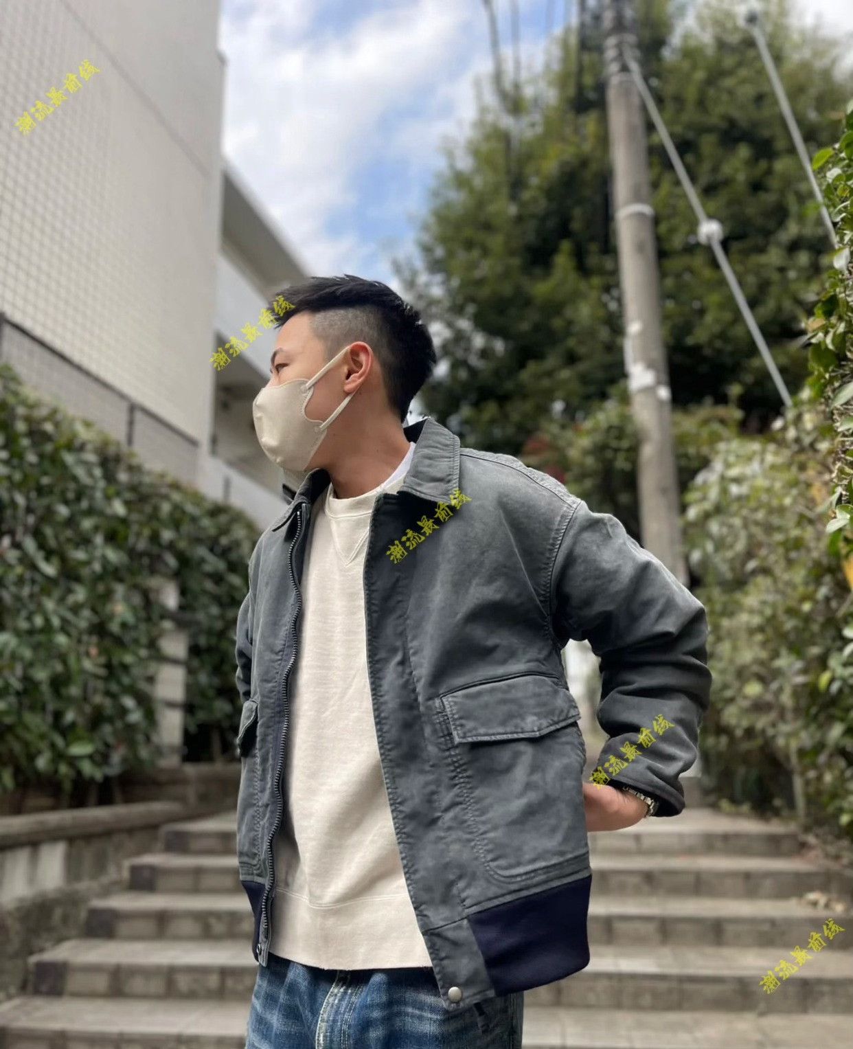 Visvim visvim airman-2 jacket in navy blue Size US S / EU 44-46 / 1 - 8 Thumbnail
