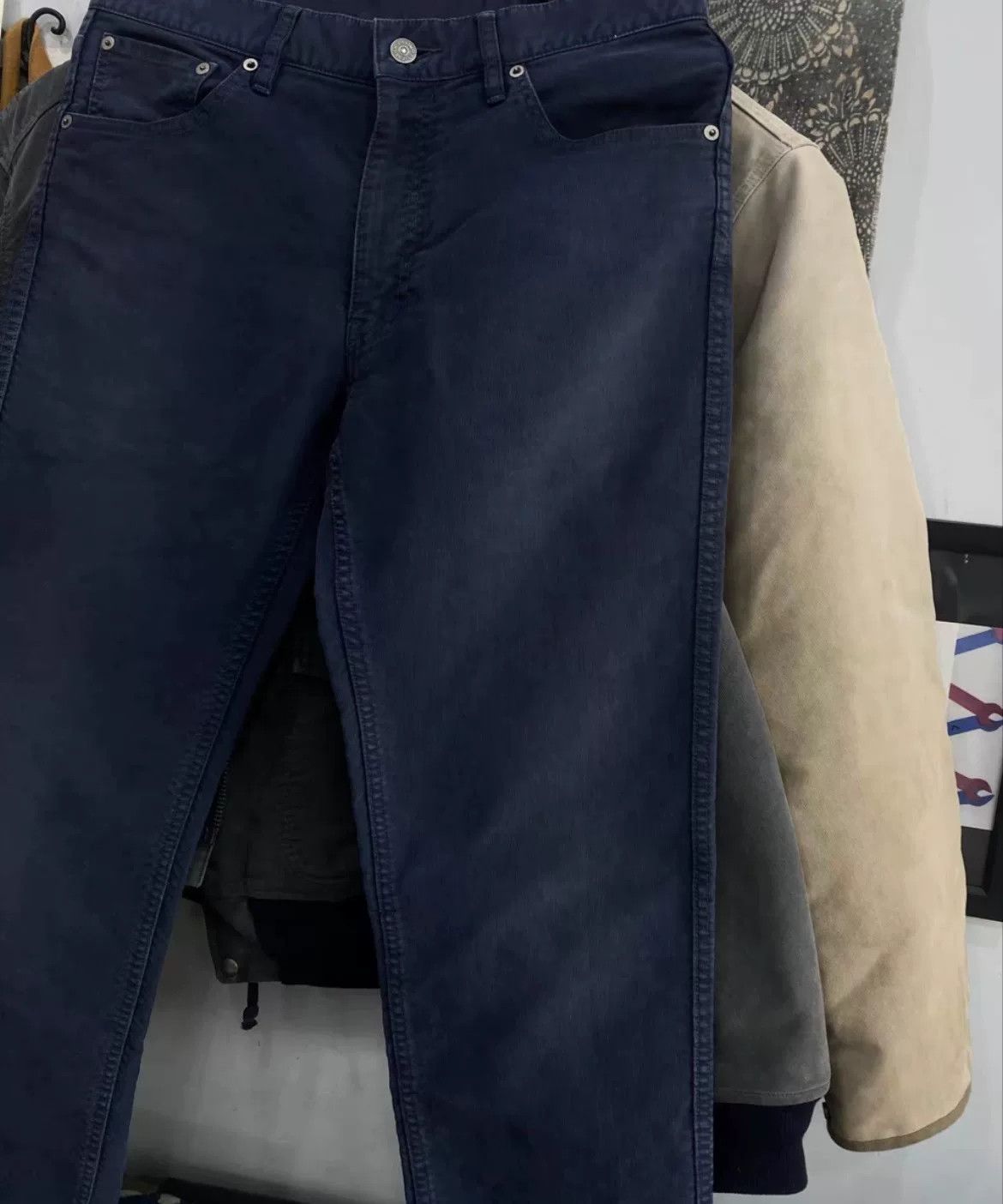 Visvim slim contrast dyed corduroy casual pants Size US 26 / EU 42 - 6 Thumbnail