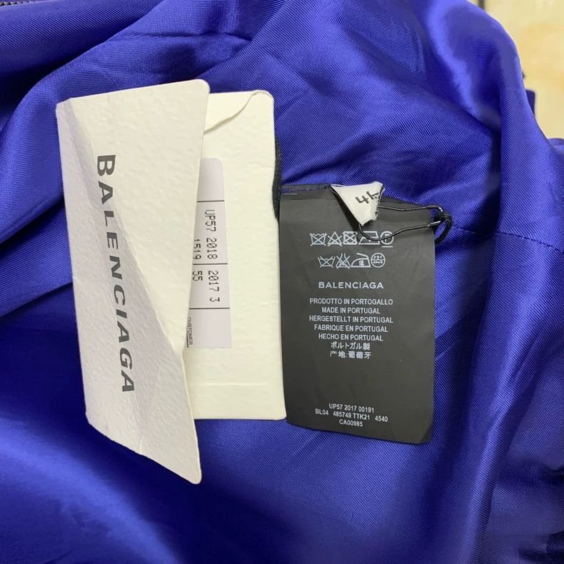 Balenciaga Balenciaga SS23 Blue Jacket Size 46 Size US L / EU 52-54 / 3 - 4 Thumbnail