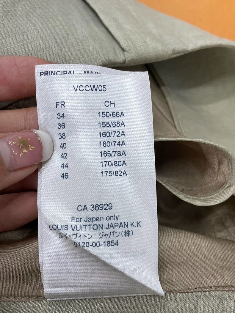 Louis Vuitton LV Design Linen Shorts Size US 36 / EU 52 - 7 Thumbnail