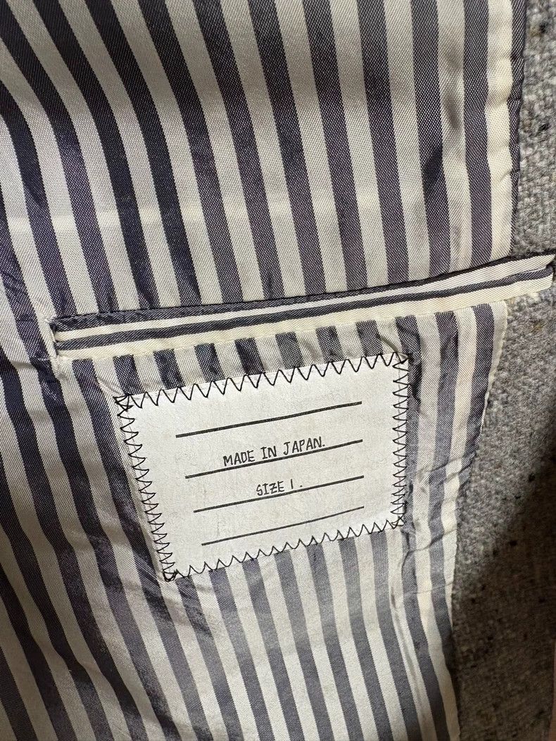 Thom Browne Thom Browne Half Canvas Wool Blazer Size US XS / EU 42 / 0 - 5 Thumbnail