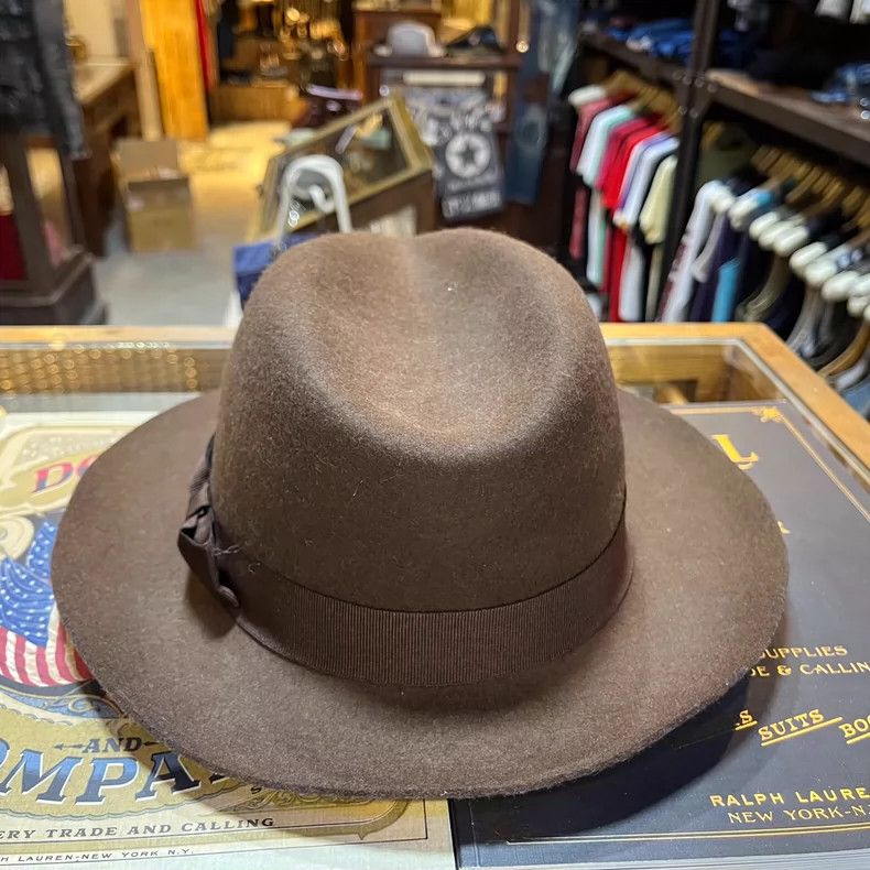 RRL Ralph Lauren RRL Italy Wool Fedora Hat Size ONE SIZE - 4 Thumbnail
