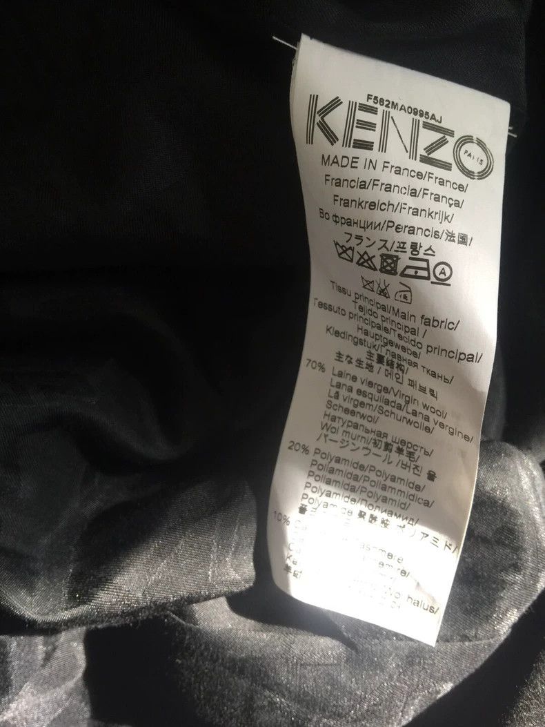 Kenzo Kenzo Wool Cashmere Belted Coat Size US L / EU 52-54 / 3 - 8 Thumbnail