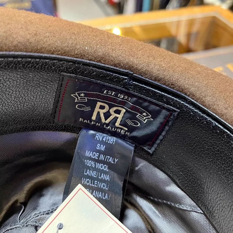 RRL Ralph Lauren RRL Italian Wool Fedora Hat Size ONE SIZE - 7 Thumbnail