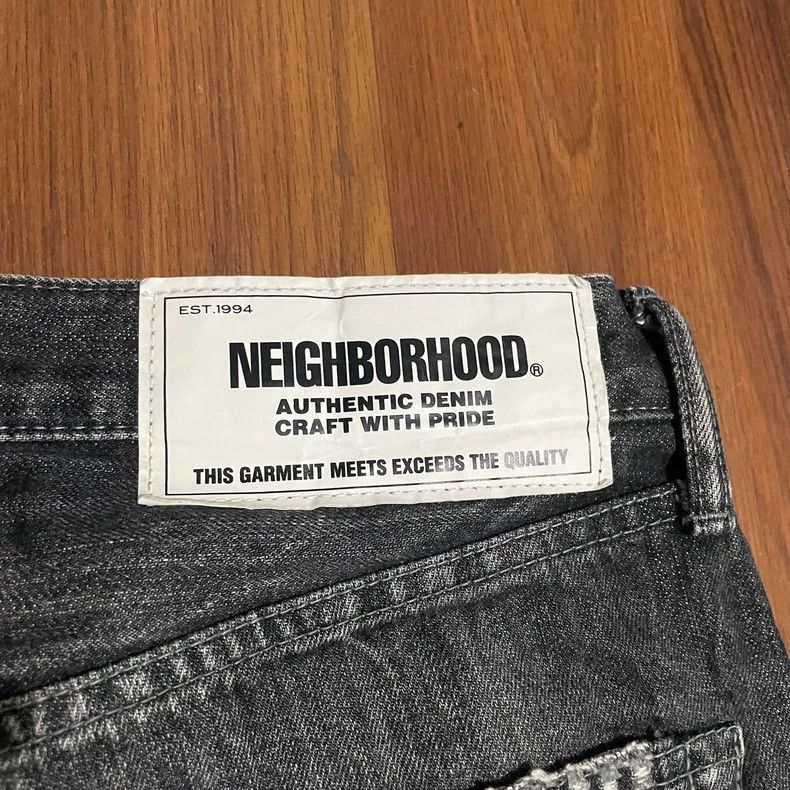 Neighborhood NEIGHBORHOOD 20SS MID Distressed Jeans Size US 30 / EU 46 - 7 Thumbnail