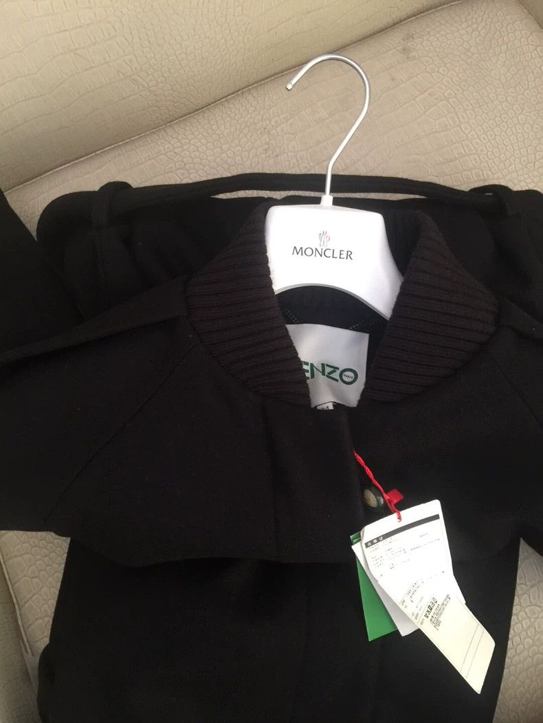 Kenzo KENZO Wool Cashmere Long Coat Size US L / EU 52-54 / 3 - 2 Thumbnail