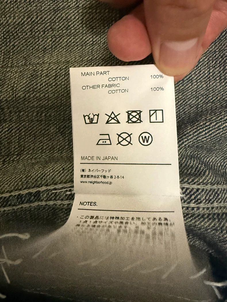 Neighborhood Neighborhood 22AW Denim Jacket XL Size US XL / EU 56 / 4 - 6 Thumbnail
