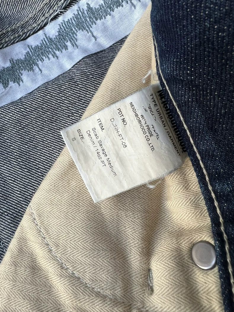 Neighborhood Neighborhood SCAB Fenom Ripped Denim Jeans Size US 27 - 7 Thumbnail