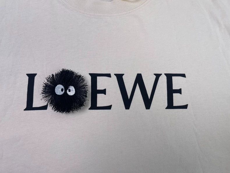 Loewe LOEWE Rabbit Print Cotton Short Sleeve T-shirt Size US S / EU 44-46 / 1 - 2 Thumbnail