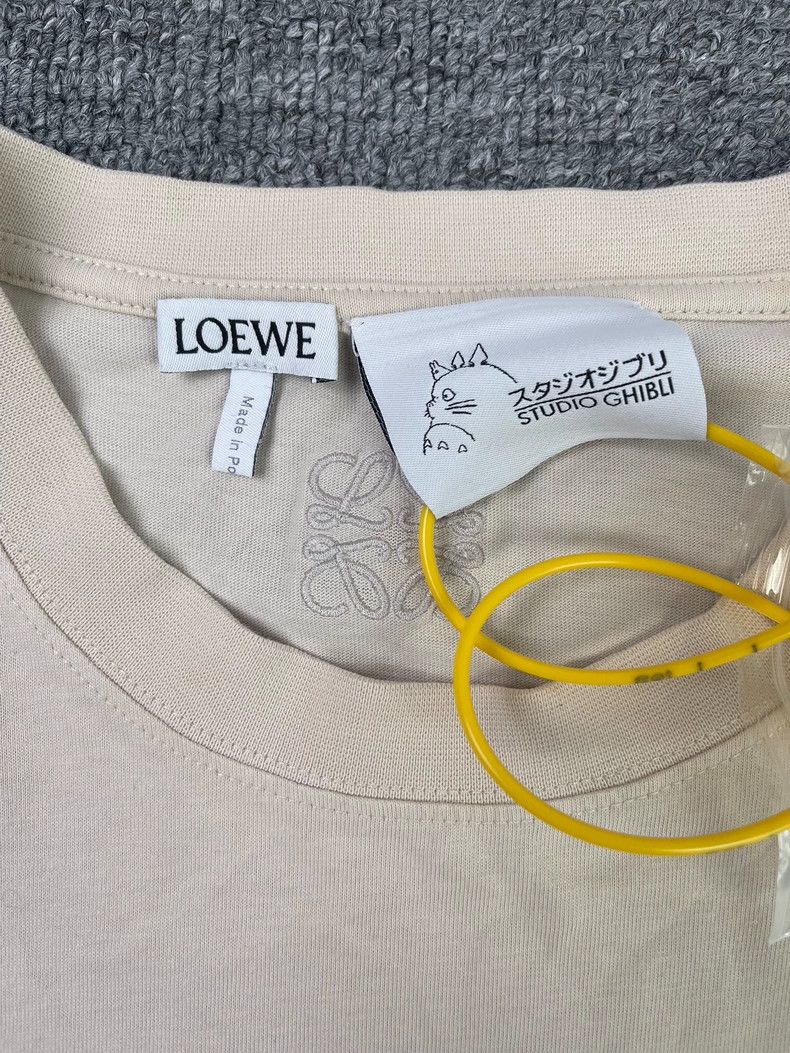 Loewe LOEWE Rabbit Print Cotton Short Sleeve T-shirt Size US S / EU 44-46 / 1 - 3 Thumbnail