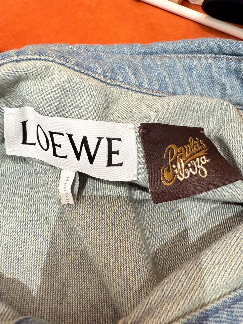 Loewe Loewe Paula's Ibiza Wave Print Denim Jacket Size US M / EU 48-50 / 2 - 3 Thumbnail