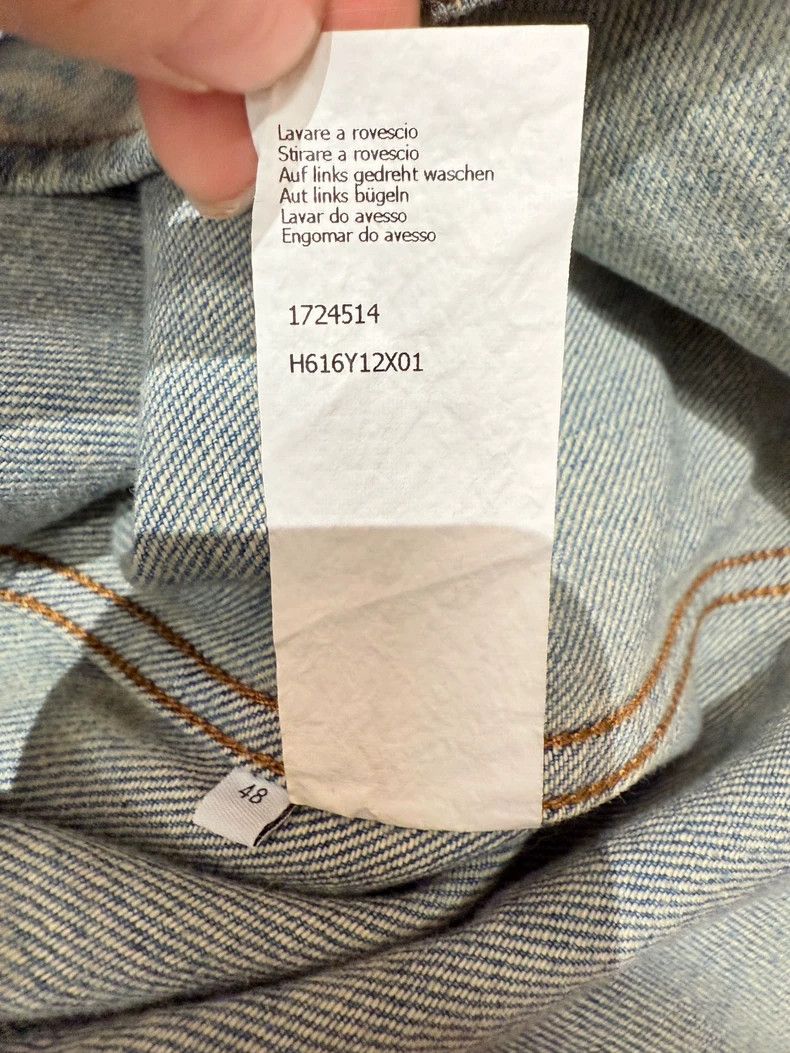 Loewe Loewe Paula's Ibiza Wave Print Denim Jacket Size US M / EU 48-50 / 2 - 4 Thumbnail