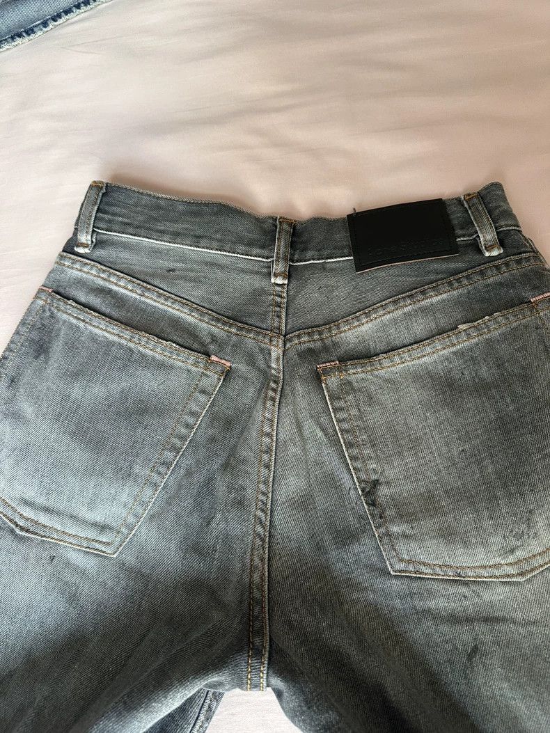 Acne Studios Acne Studios Black Distressed Denim Jeans Size US 32 / EU 48 - 3 Thumbnail