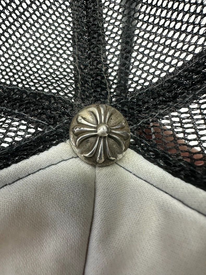 Chrome Hearts Chrome Hearts Brown White Trucker Hat Size ONE SIZE - 3 Thumbnail