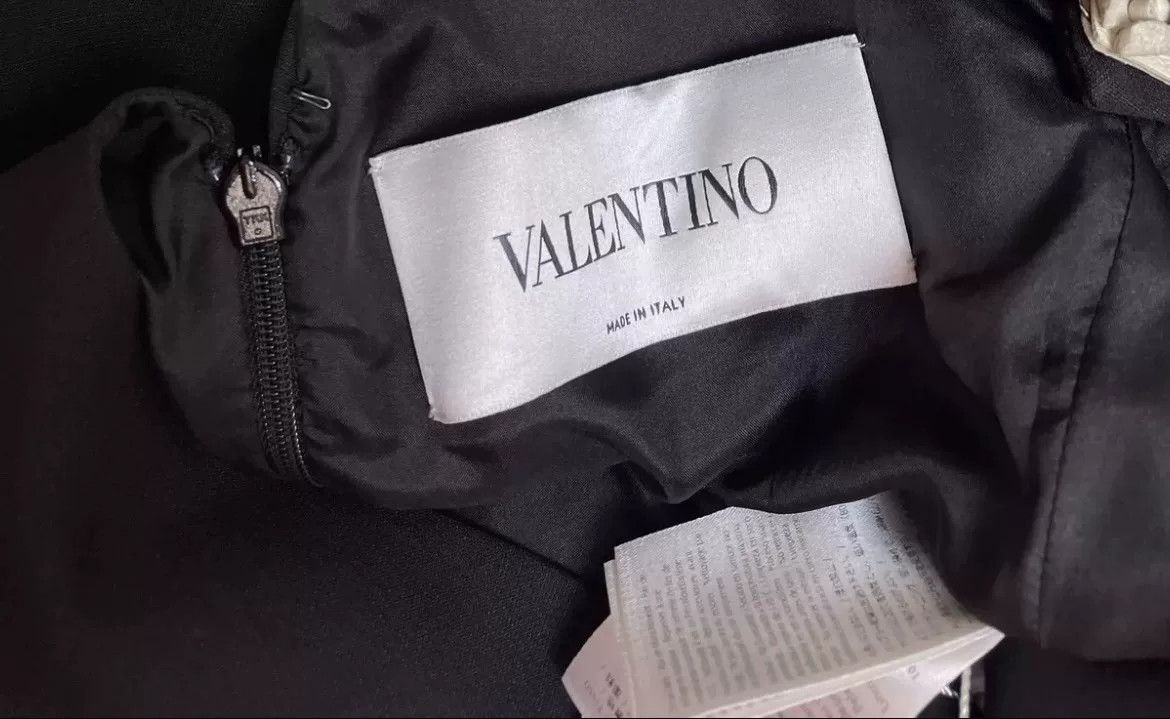 Valentino Valentino Runway Black Dress Size 38 Size US M / EU 48-50 / 2 - 4 Thumbnail