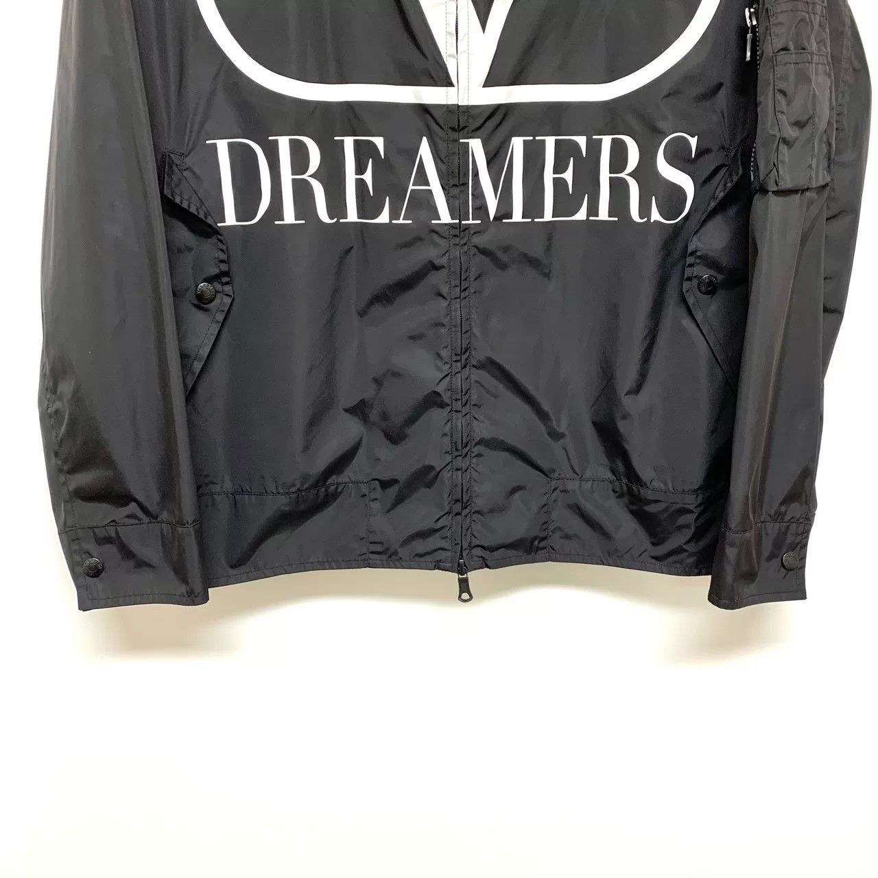Valentino Valentino Chest Logo Windbreaker Jacket Size US XL / EU 56 / 4 - 6 Thumbnail