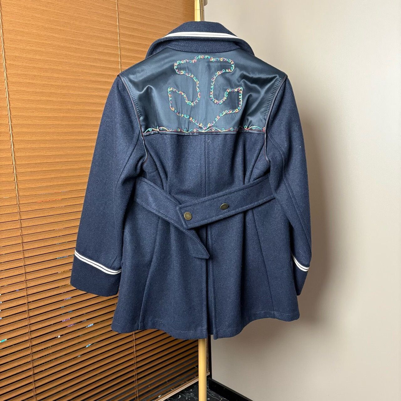 Valentino Valentino navy blue cashmere coat size 38 Size US S / EU 44-46 / 1 - 4 Thumbnail