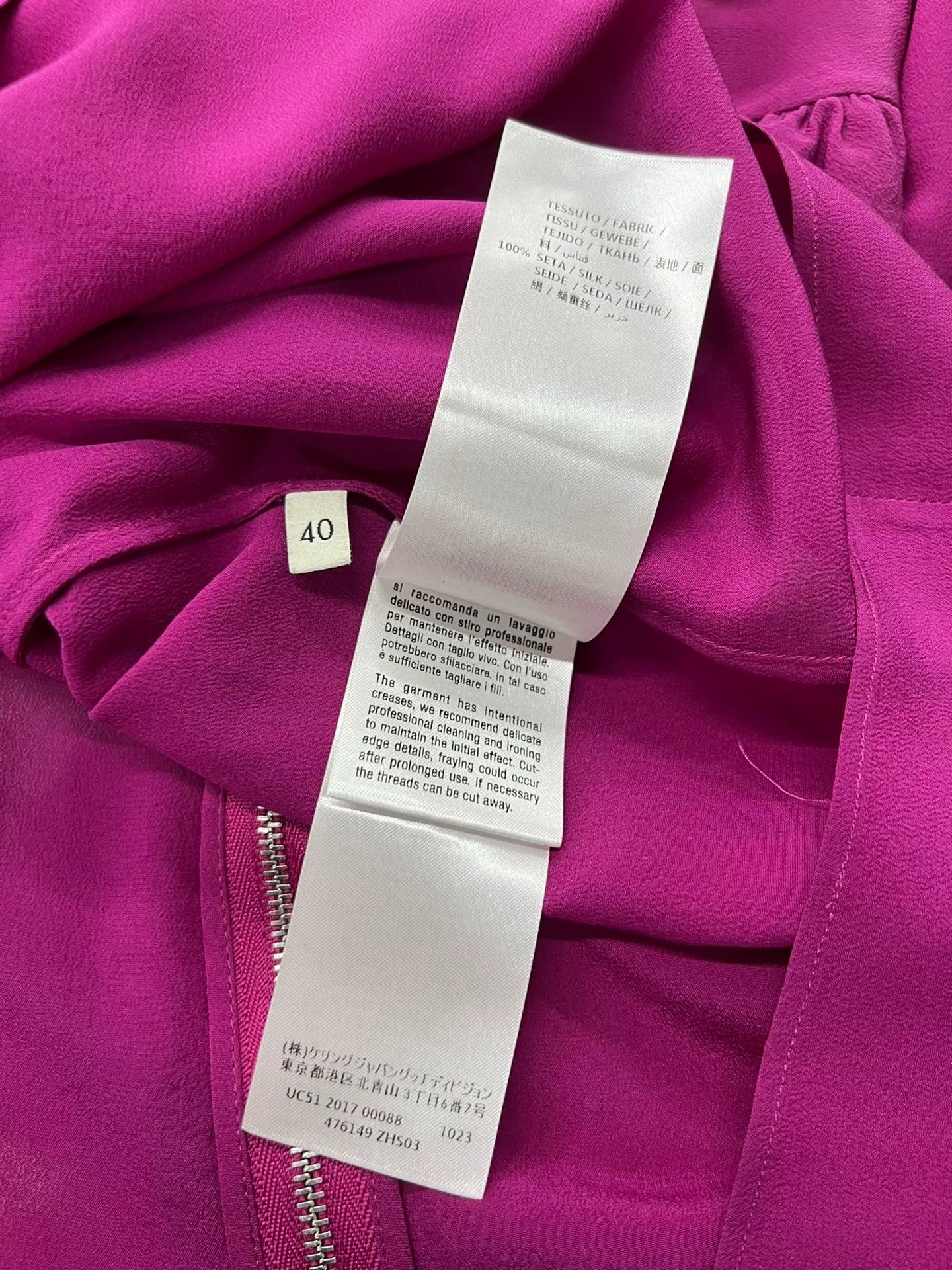 Gucci Gucci Silk Bow Short Sleeve Top Size US M / EU 48-50 / 2 - 6 Thumbnail