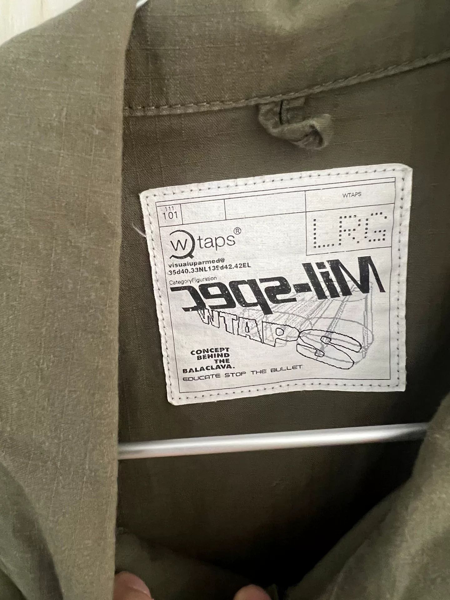 Wtaps WTAPS Jacket L Size Limited Edition Size US L / EU 52-54 / 3 - 3 Thumbnail