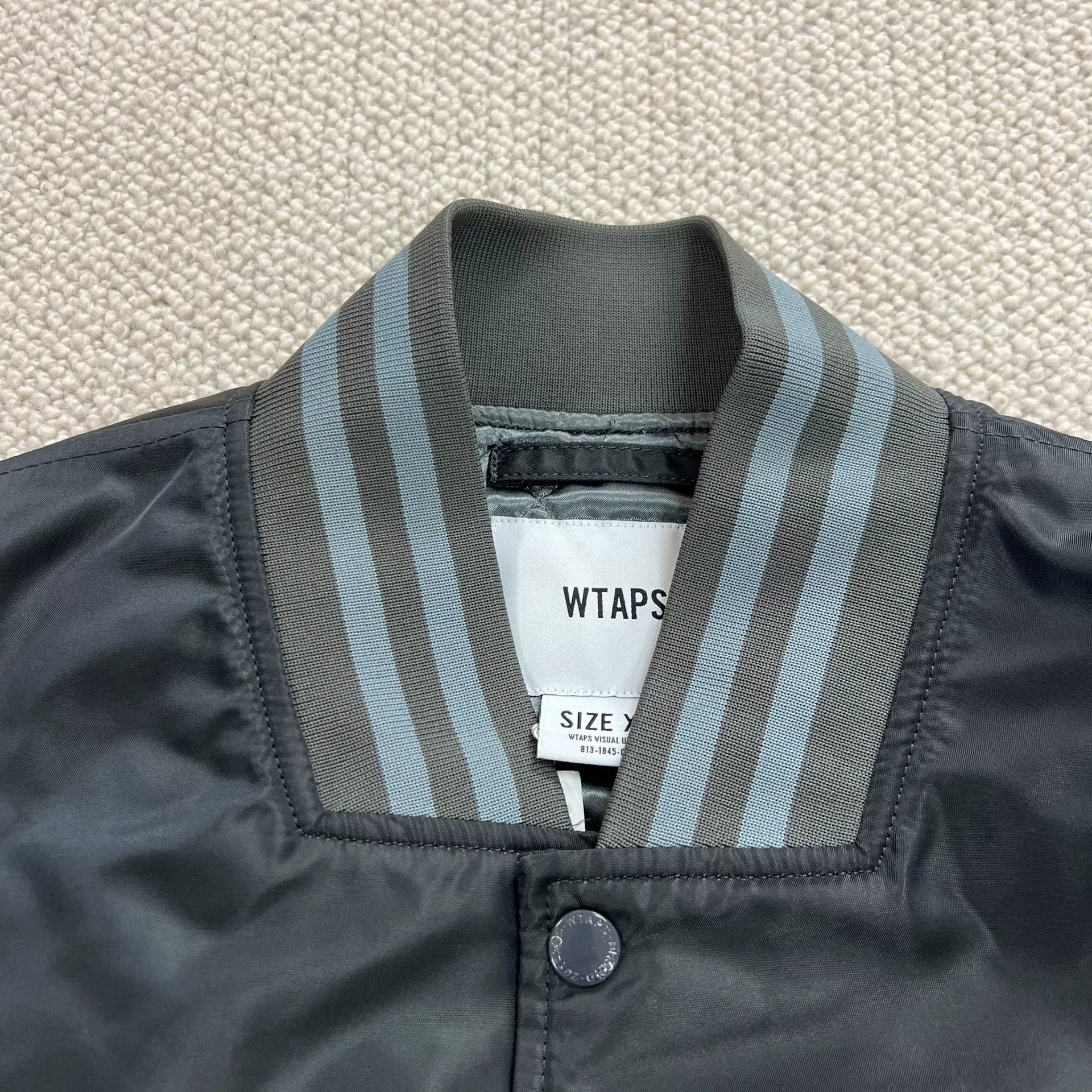 Wtaps WTAPS Nylon Satin Bench Jacket 18SS Size US XS / EU 42 / 0 - 6 Thumbnail