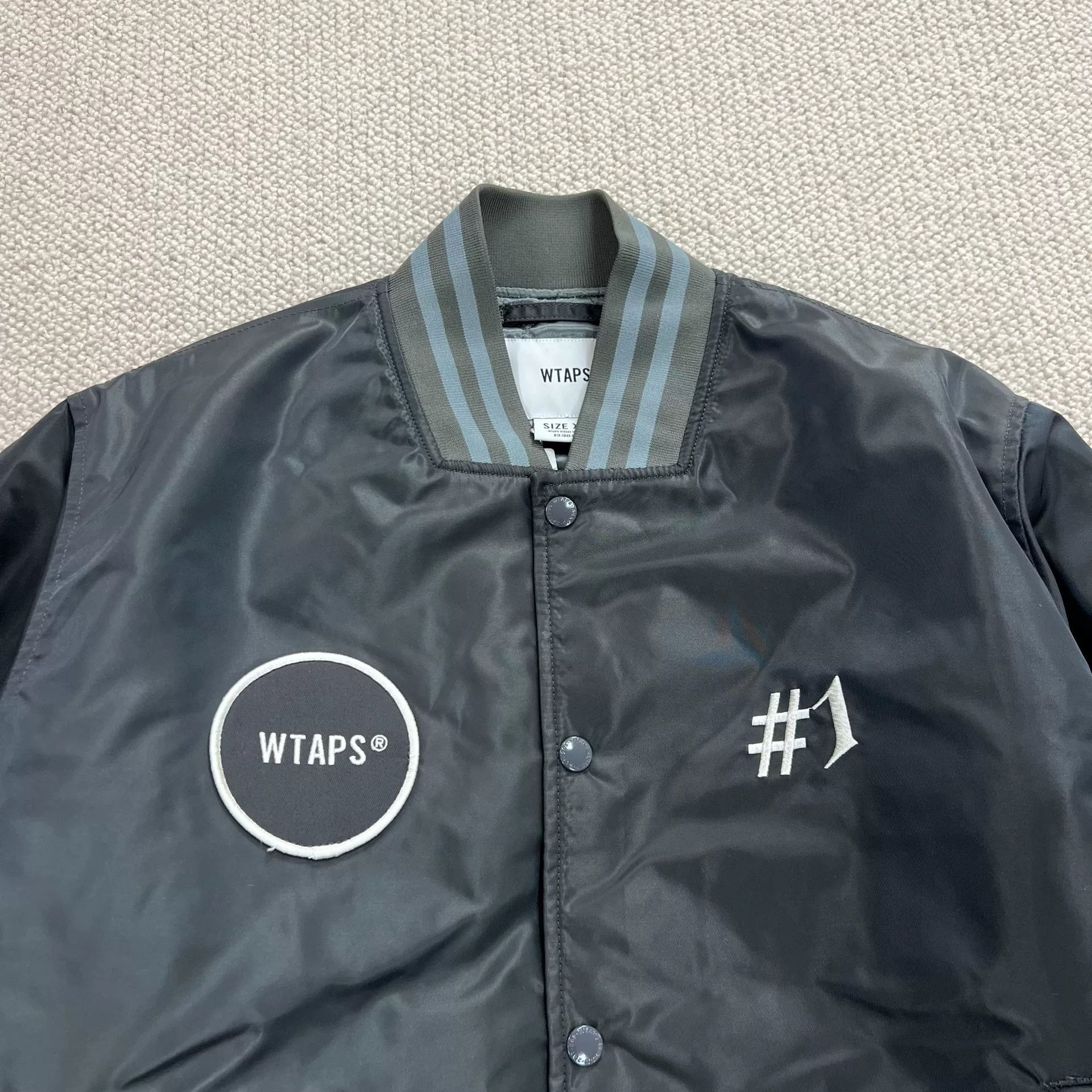 Wtaps WTAPS Nylon Satin Bench Jacket 18SS Size US XS / EU 42 / 0 - 3 Thumbnail