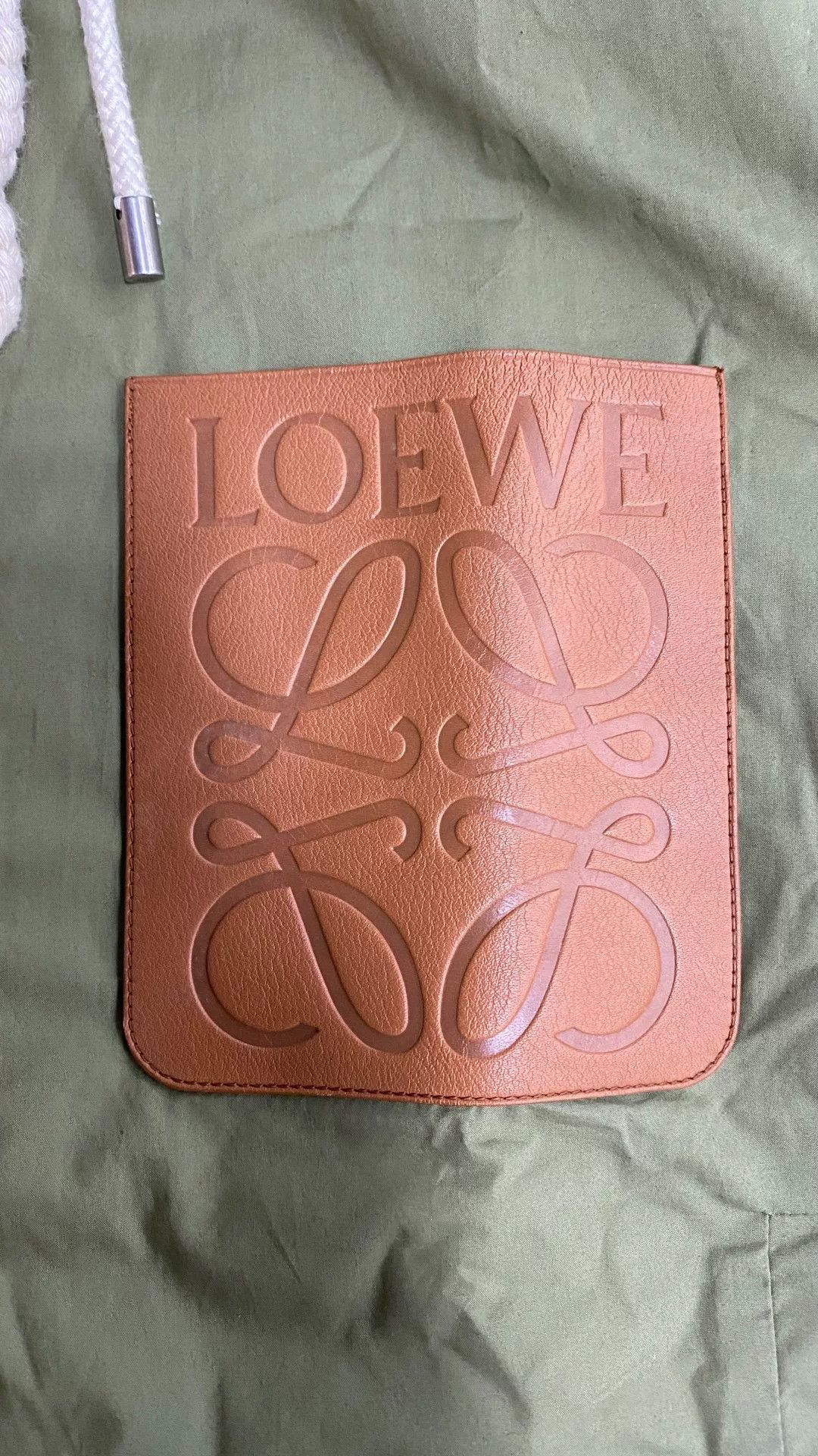 Loewe LOEWE Logo Army Green Casual Jacket Size US M / EU 48-50 / 2 - 2 Thumbnail