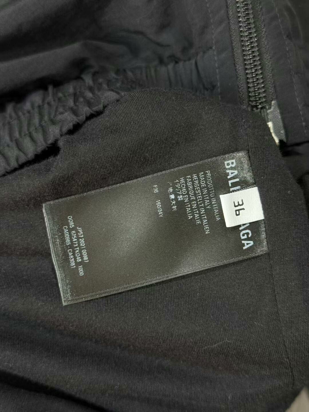 Balenciaga Balenciaga Black White Gray School Uniform Jacket Size 36 Size US S / EU 44-46 / 1 - 6 Thumbnail