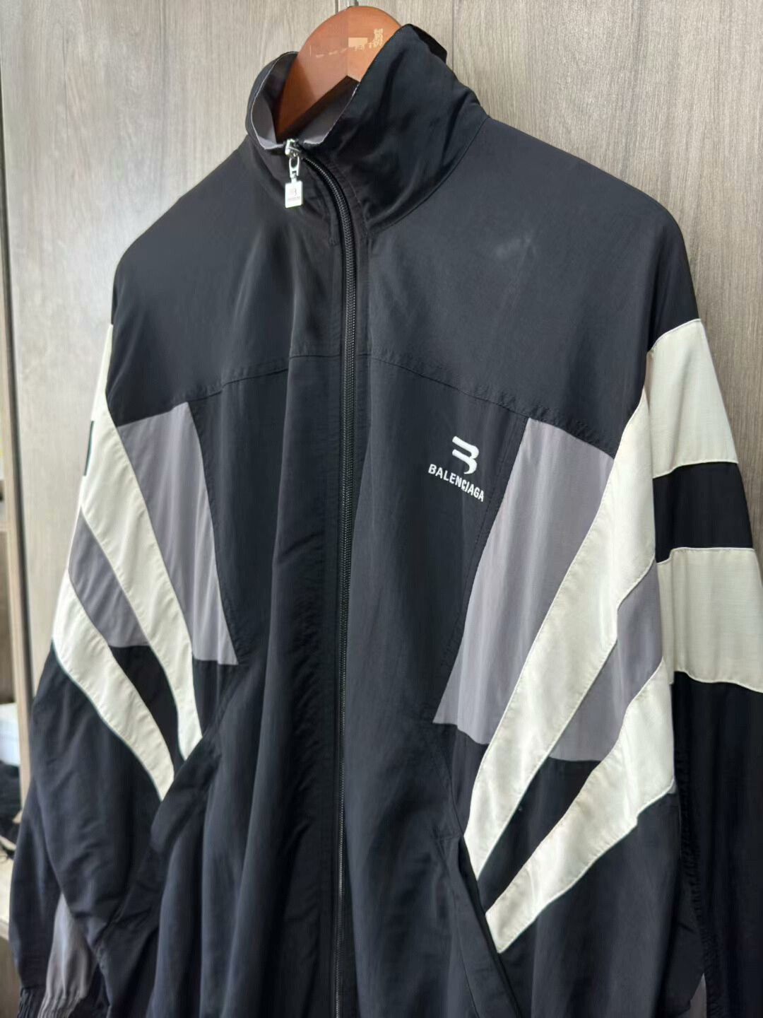 Balenciaga Balenciaga Black White Gray School Uniform Jacket Size 36 Size US S / EU 44-46 / 1 - 8 Thumbnail