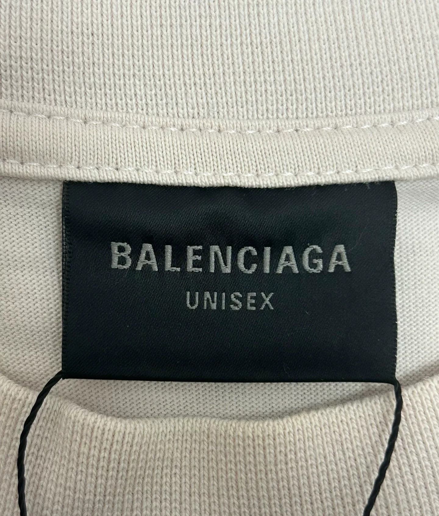Balenciaga Balenciaga SS24 Logo Distressed Crewneck Tee Size US XS / EU 42 / 0 - 4 Thumbnail