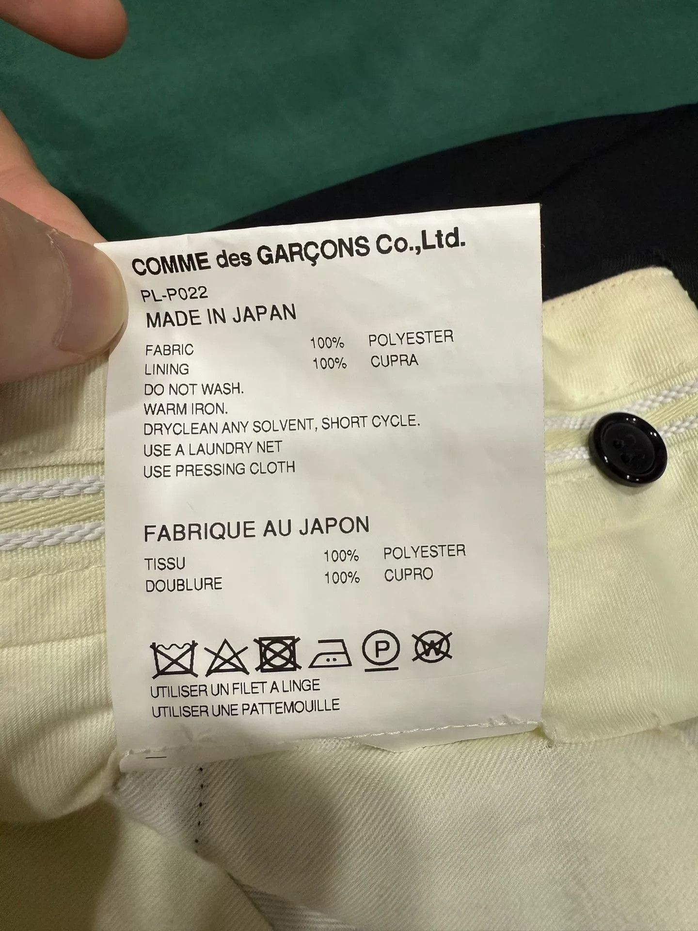 Comme des Garcons Comme Des Garcons Homme Plus Dress Pants Size US 38 / EU 54 - 4 Thumbnail