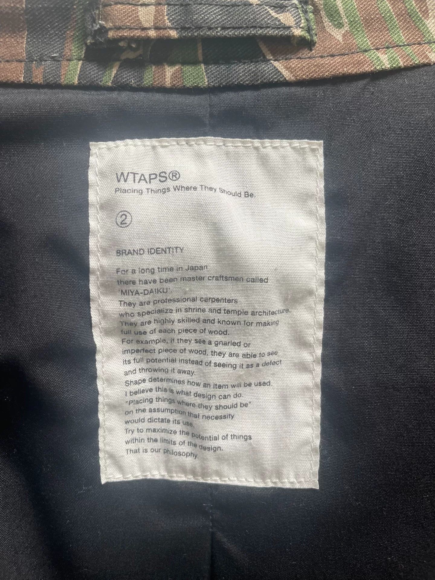 Wtaps WTAPS 17SS M65 Tiger Camo Jacket Size US M / EU 48-50 / 2 - 7 Thumbnail