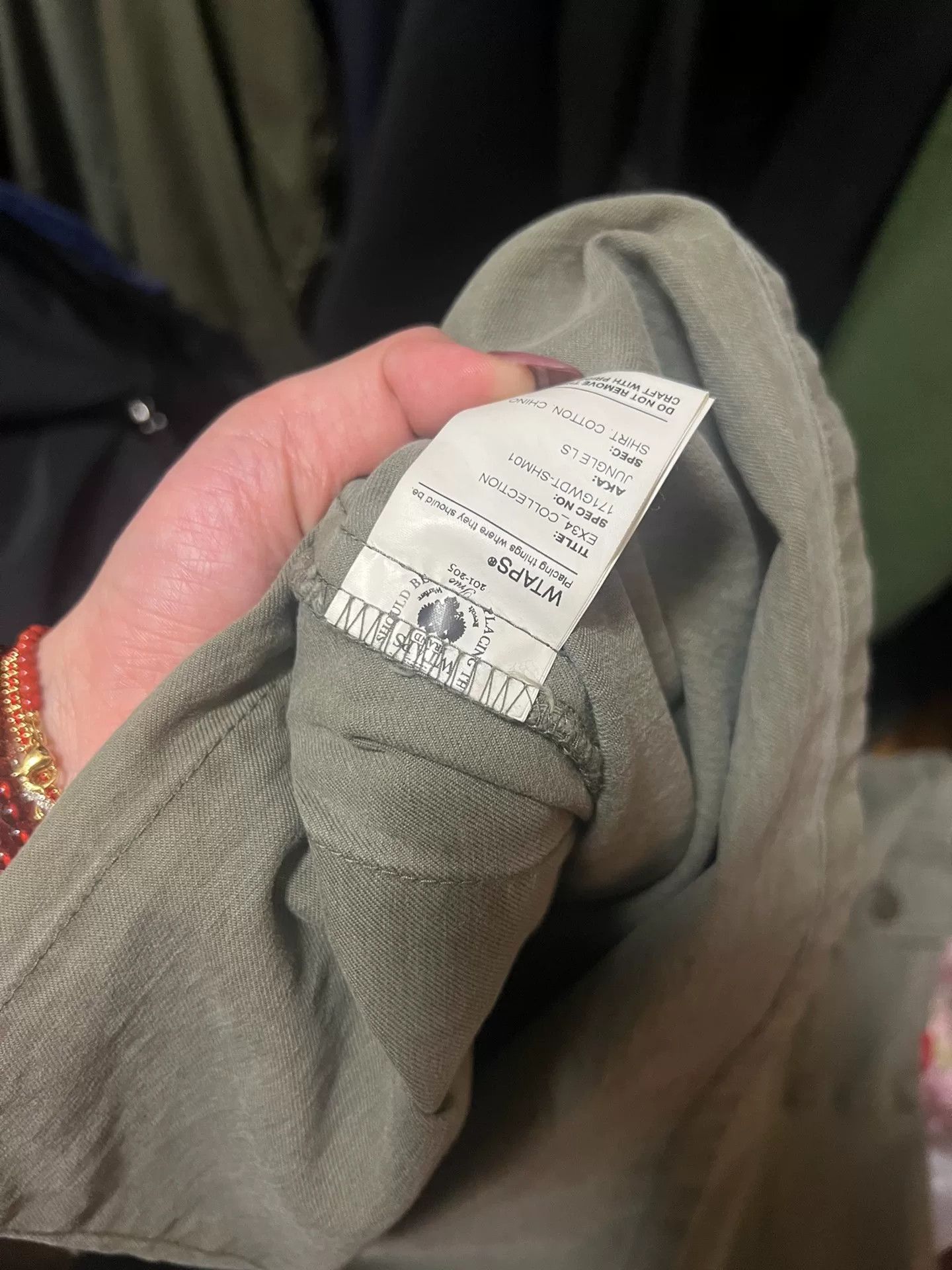 Wtaps WTAPS 17SS JUNGLE/LS Shirt S Size US S / EU 44-46 / 1 - 6 Thumbnail