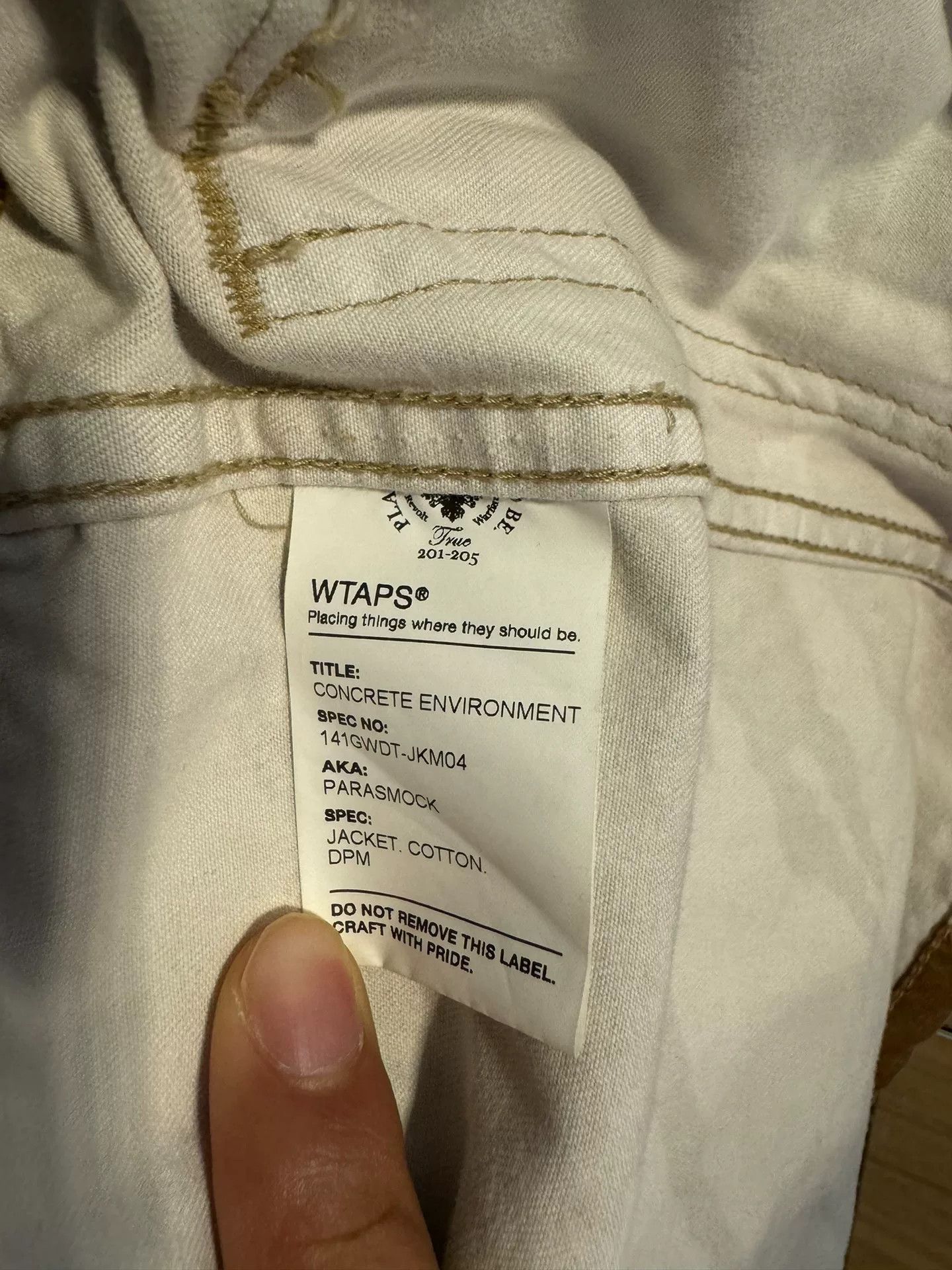 Wtaps WTAPS Parasmock 14SS Desert Camo Jacket Size US M / EU 48-50 / 2 - 5 Thumbnail