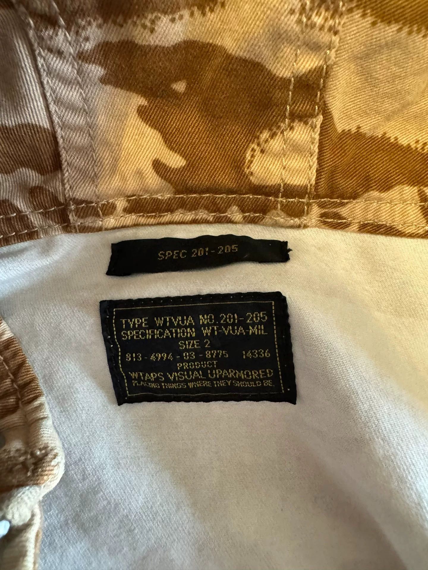 Wtaps WTAPS Parasmock 14SS Desert Camo Jacket Size US M / EU 48-50 / 2 - 2 Thumbnail