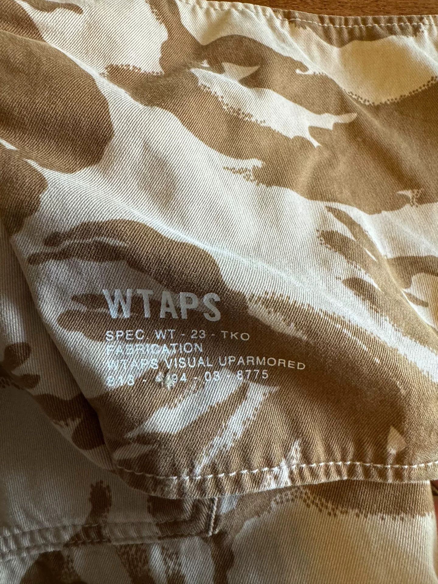 Wtaps WTAPS Parasmock 14SS Desert Camo Jacket Size US M / EU 48-50 / 2 - 3 Thumbnail