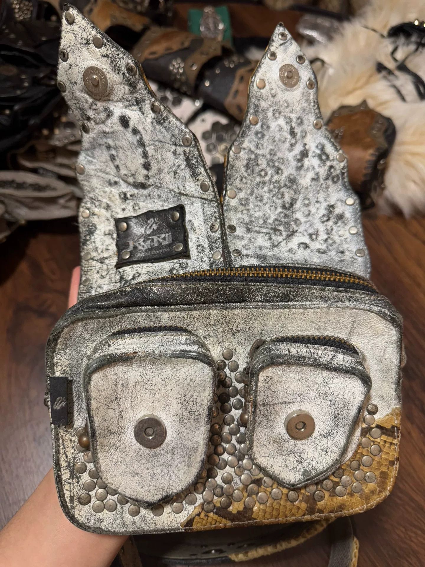 KMRii kmrii Python Double Waist Bag Size ONE SIZE - 4 Thumbnail
