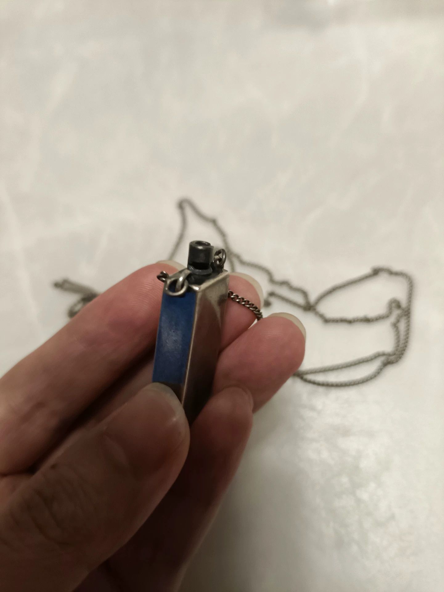 Ann Demeulemeester Ann Demeulemeester Silver Wine Bottle Necklace Size ONE SIZE - 3 Thumbnail