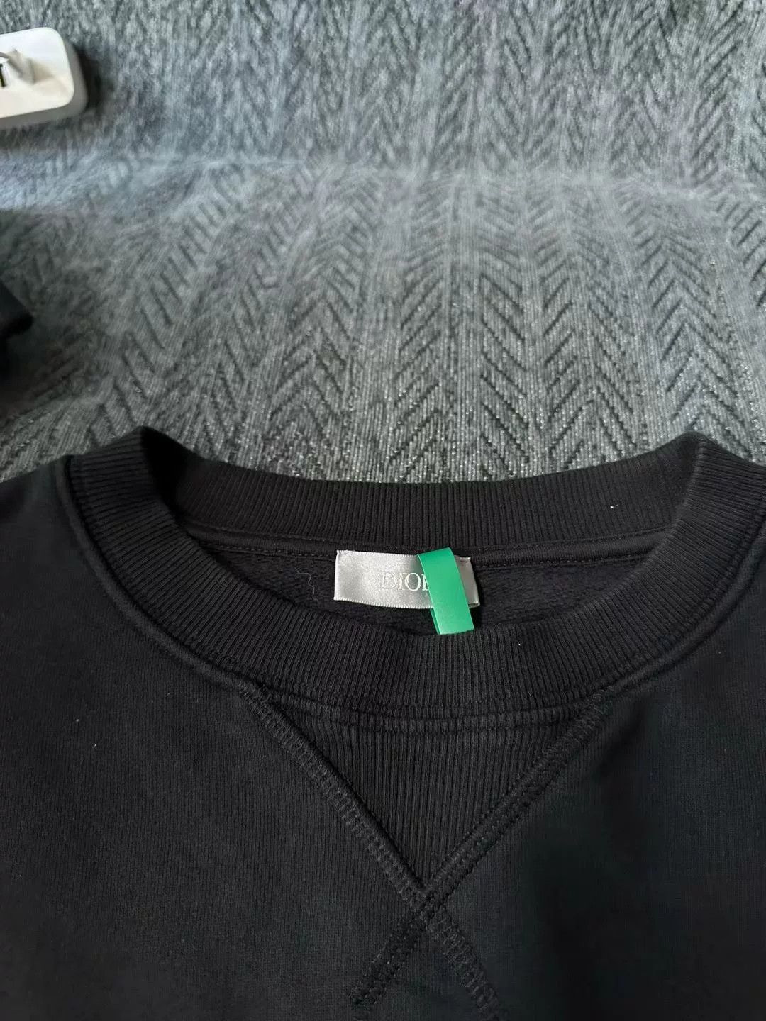 Dior Dior Flocked Logo Sweatshirt Size US XXL / EU 58 / 5 - 3 Thumbnail