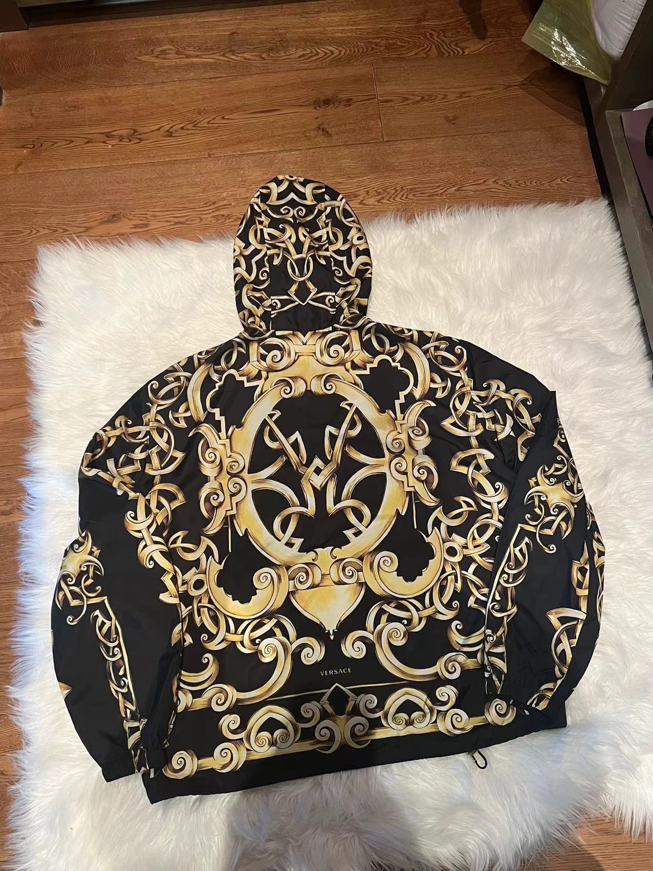 Versace Versace Baroque Print Zip Jacket Size US XL / EU 56 / 4 - 6 Thumbnail