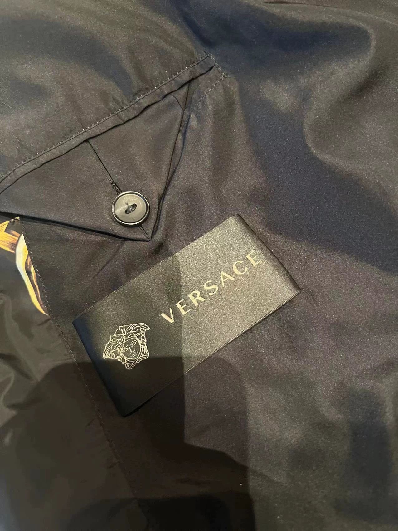 Versace Versace Baroque Print Zip Jacket Size US XL / EU 56 / 4 - 5 Thumbnail