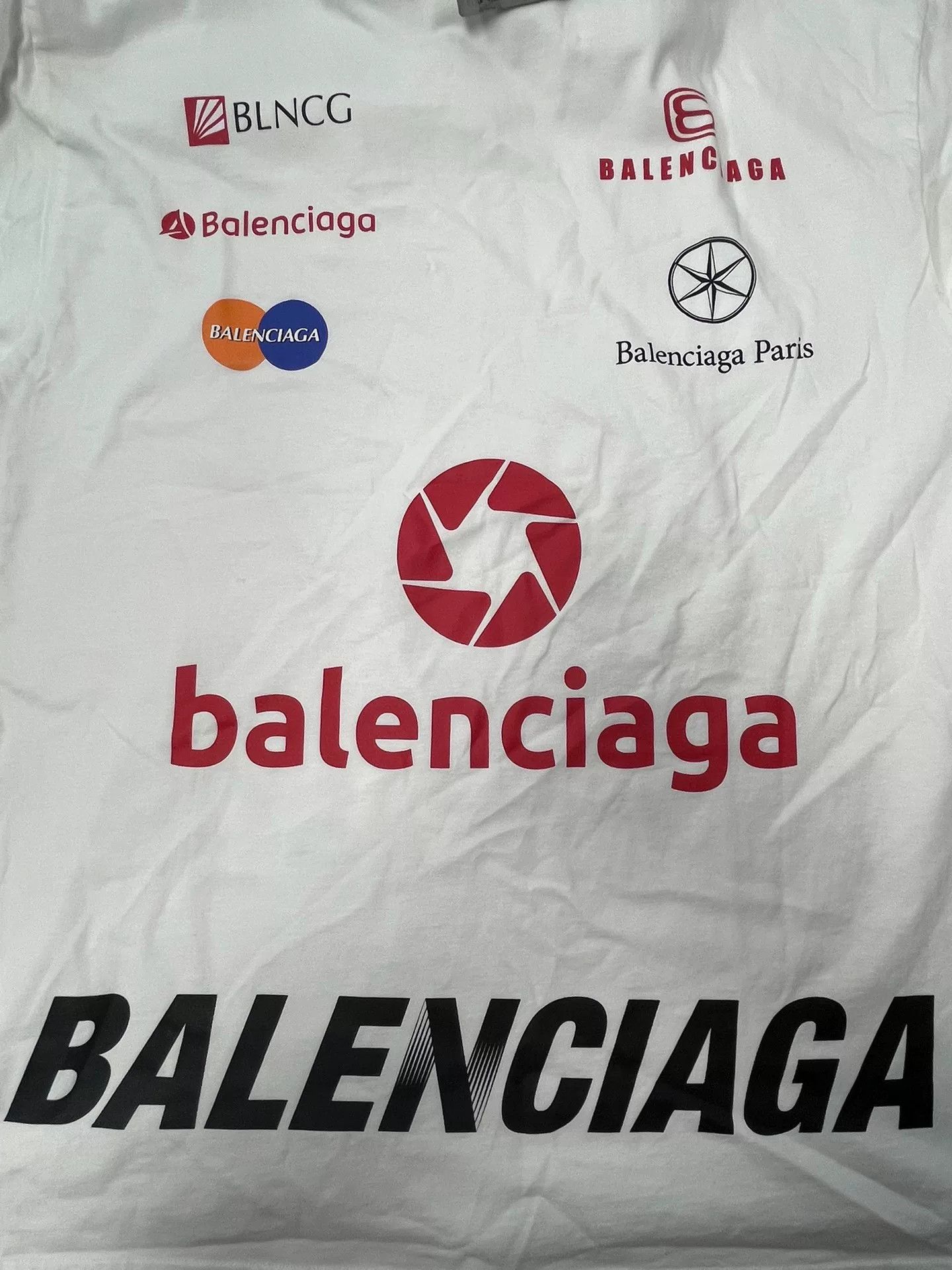 Balenciaga Balenciaga TOP LEAGUE Logo Short Sleeve T-shirt Size US M / EU 48-50 / 2 - 3 Thumbnail