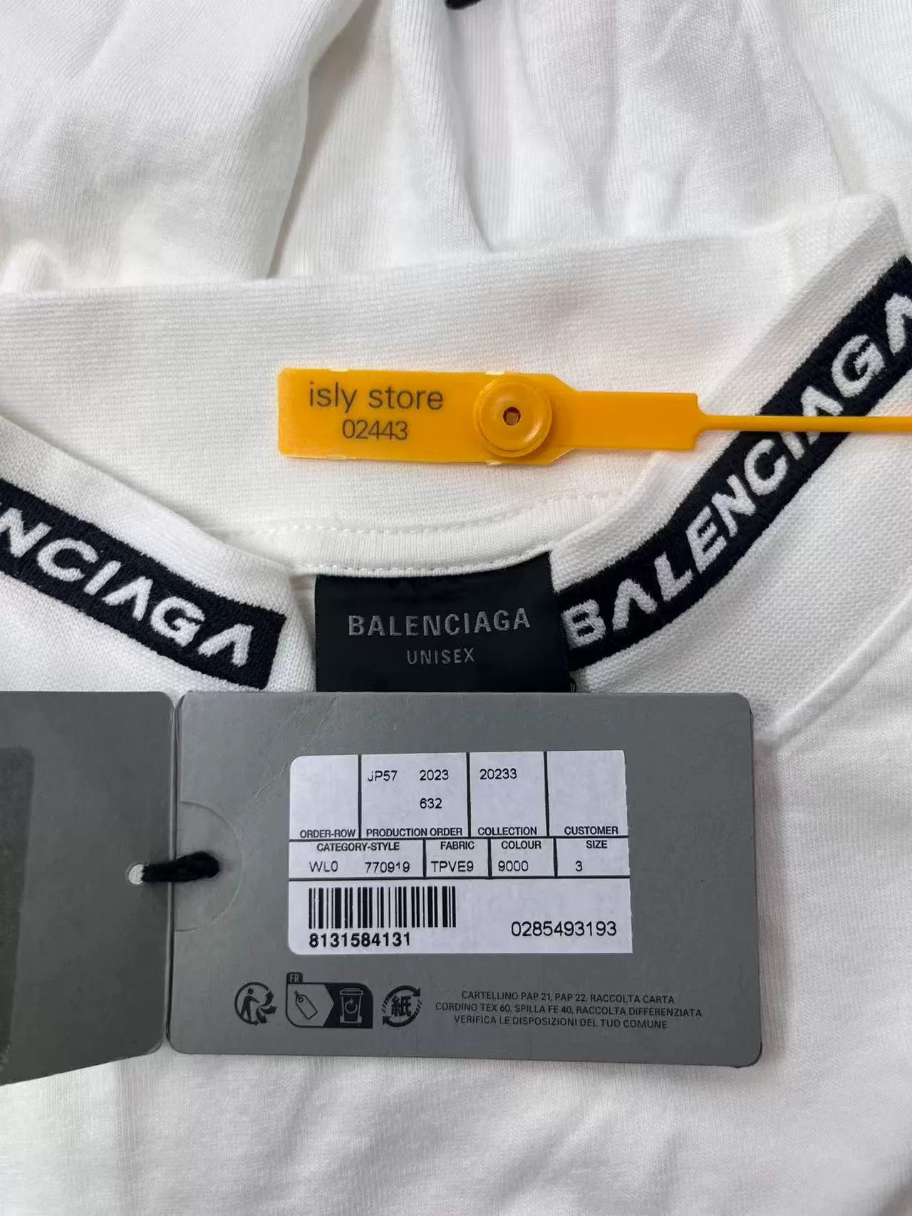 Balenciaga Balenciaga TOP LEAGUE Logo Short Sleeve T-shirt Size US M / EU 48-50 / 2 - 5 Thumbnail
