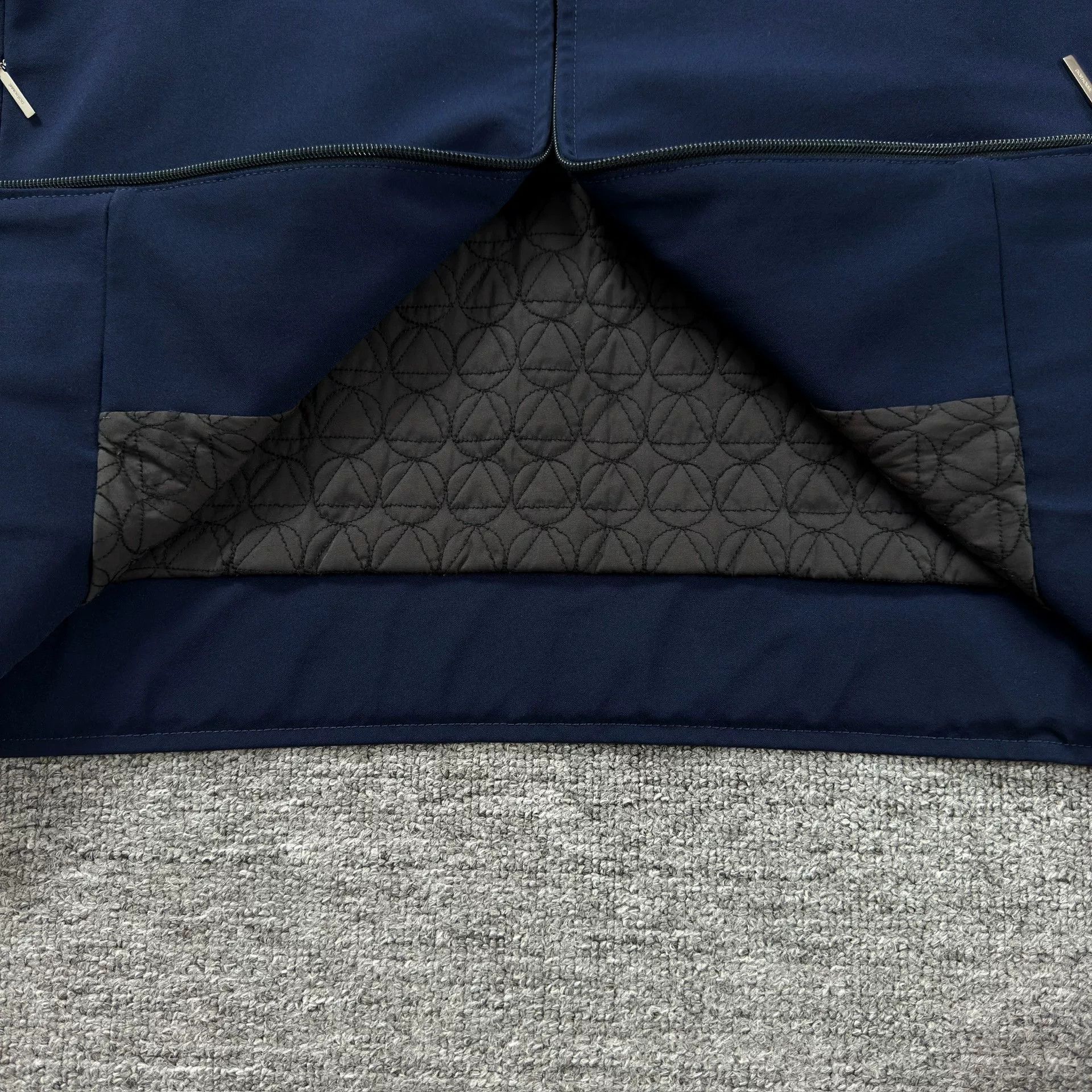Dior Dior Blue Lock Closure Jacket Size US S / EU 44-46 / 1 - 4 Thumbnail