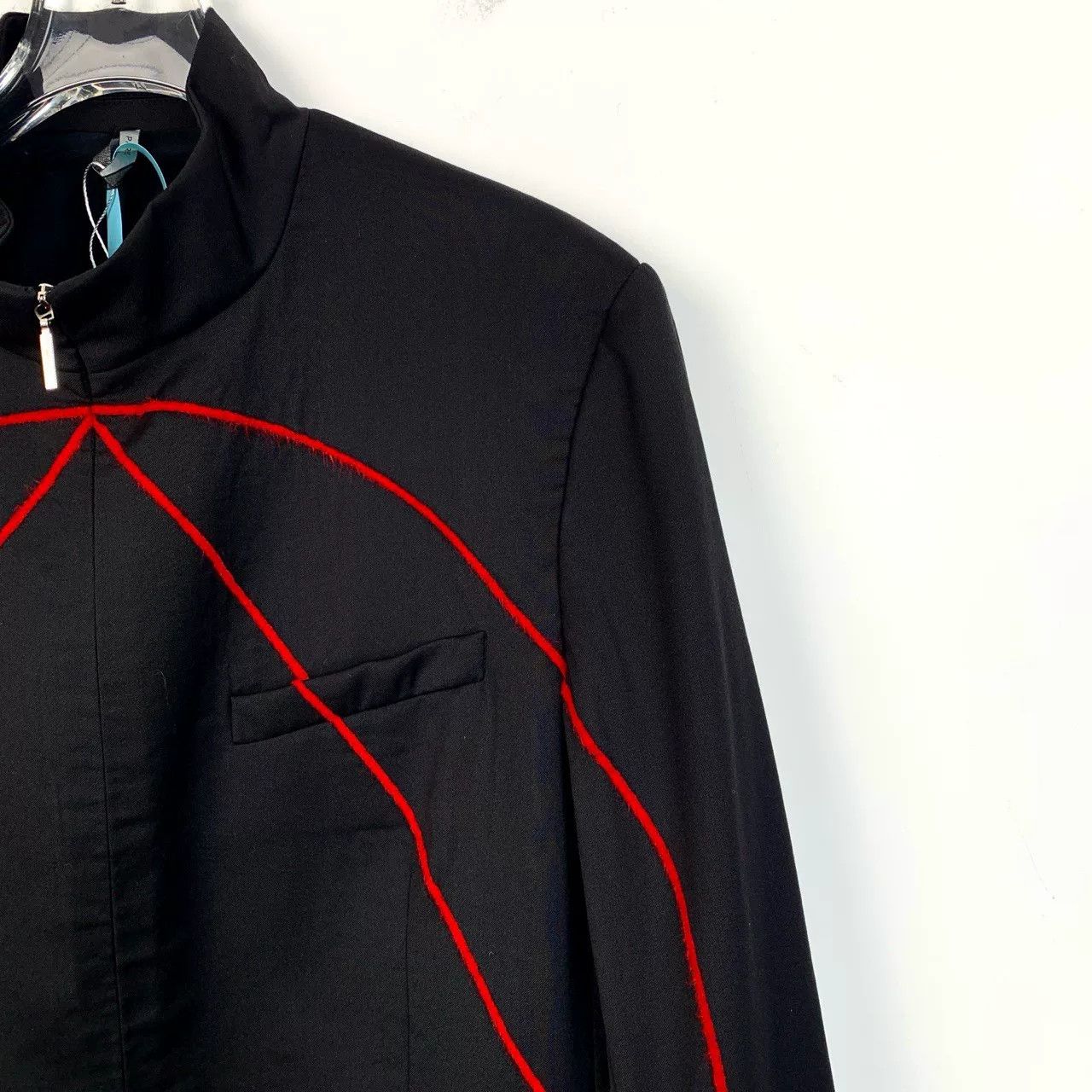 Dior Dior Black Wool Geometric Blazer Size US L / EU 52-54 / 3 - 3 Thumbnail