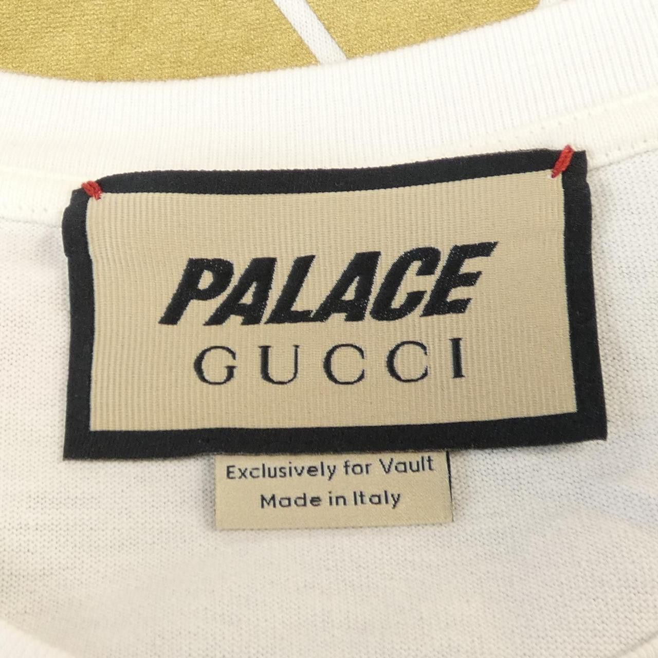 Gucci Gucci Gucci PALACE T-shirt Cotton T-Shirts 548334 XJE1C DUTY FREE for USA Size ONE SIZE - 4 Thumbnail