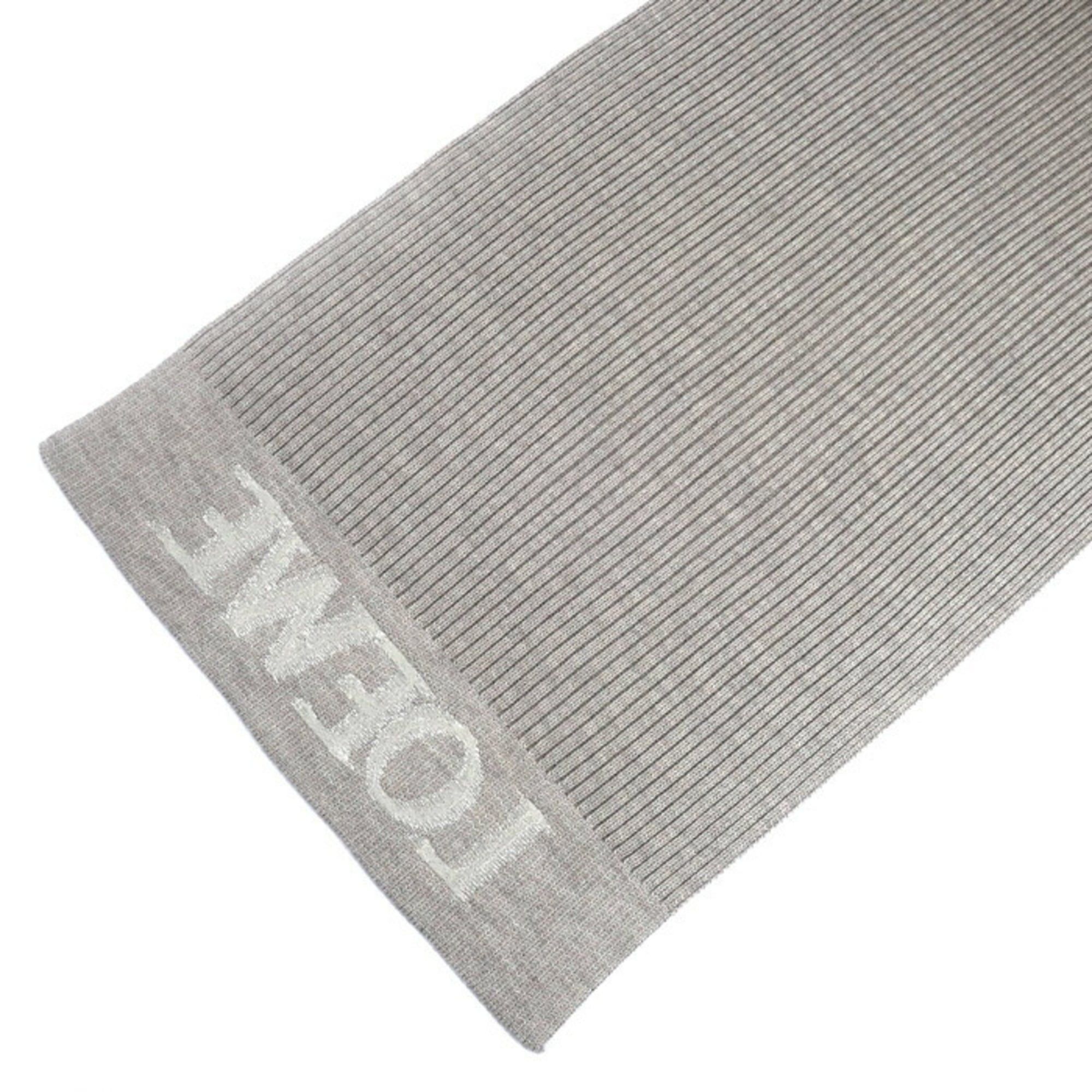 Loewe LOEWE Women's Ribbed Greige Scarf F540257X22 Size ONE SIZE - 3 Thumbnail