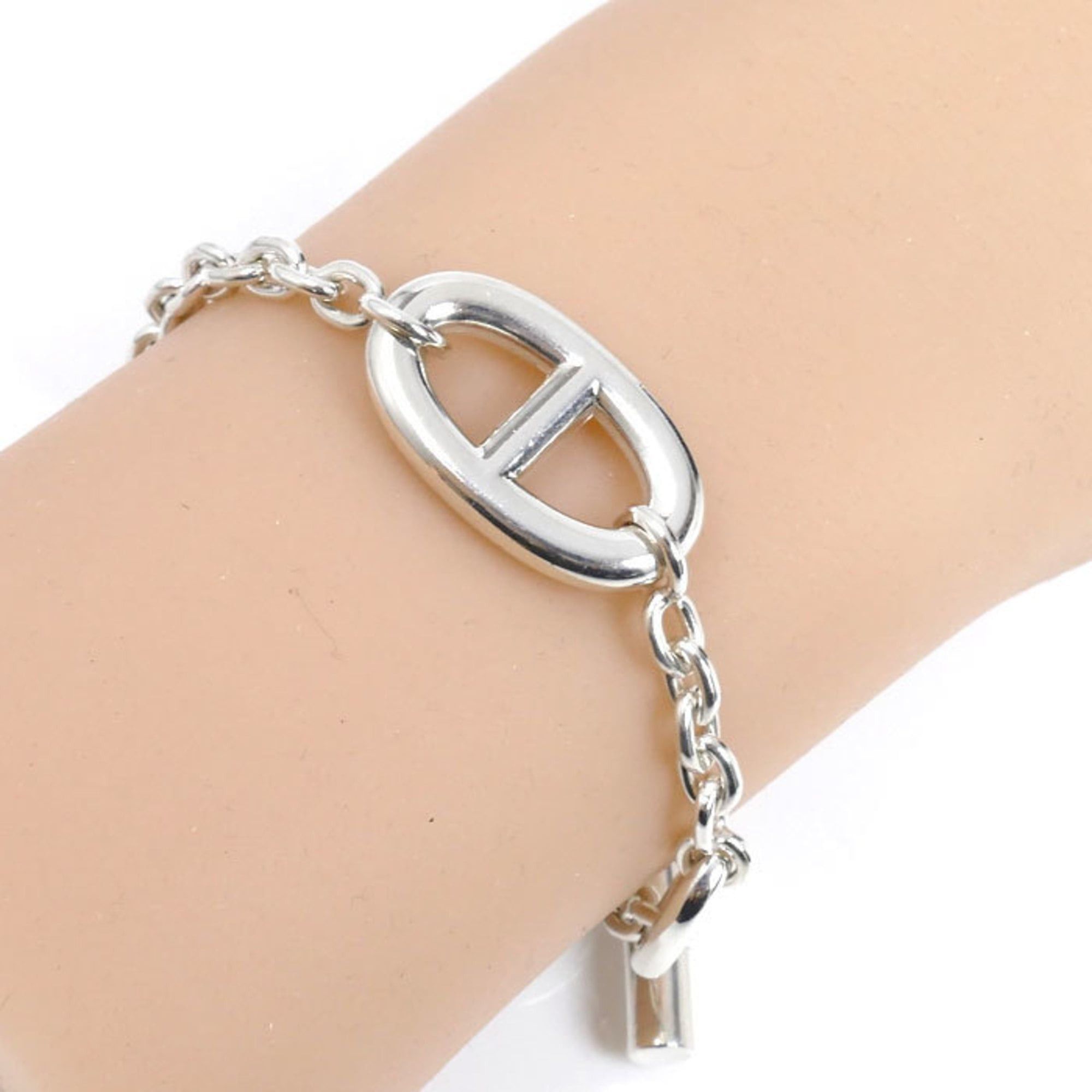 Hermes HERMES Sterling Silver Farandole SH Bracelet 24.1g for Women Size ONE SIZE - 8 Thumbnail