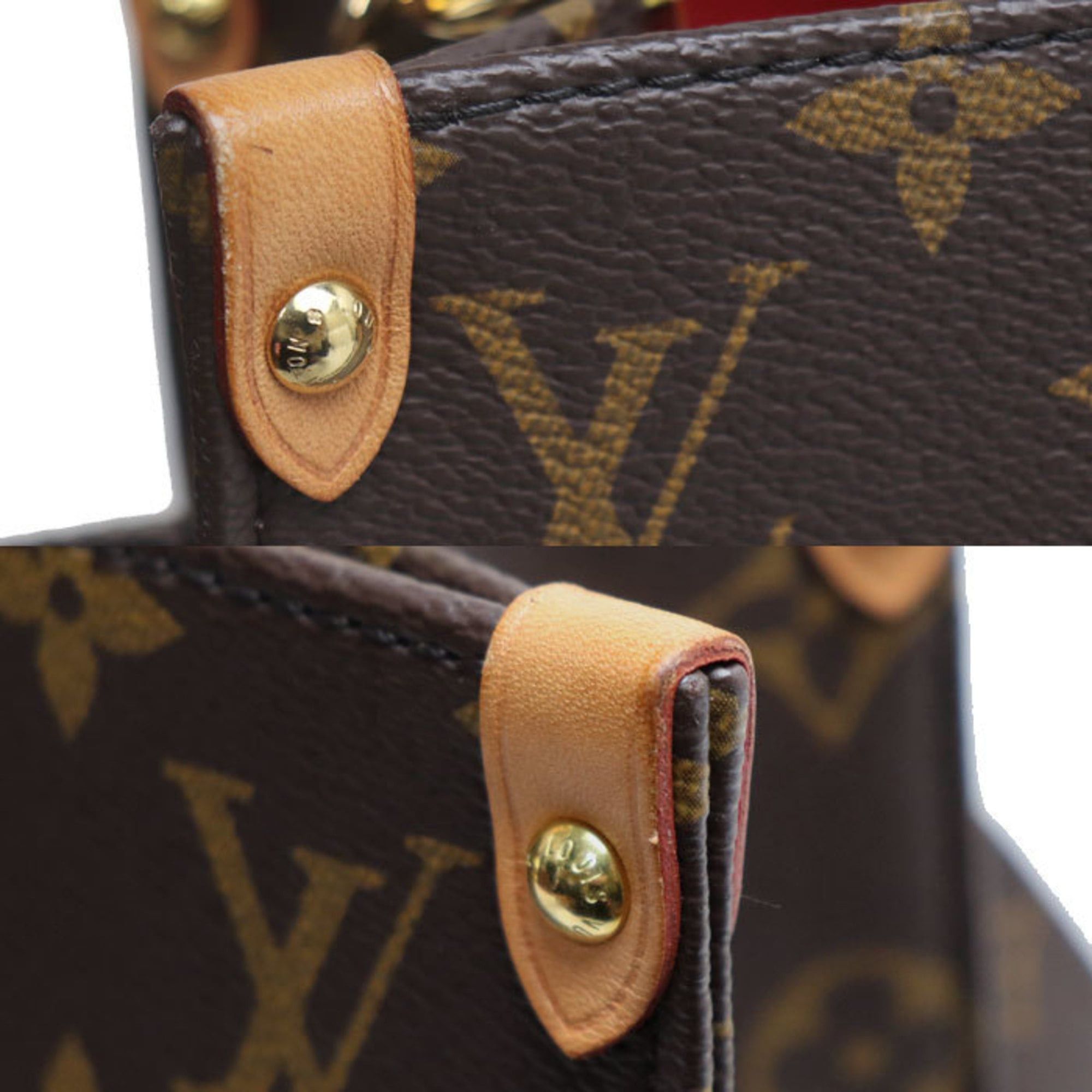 Louis Vuitton LOUIS VUITTON Sac Plat PM 2-Way Shoulder Bag Monogram M45848 Women's Size ONE SIZE - 6 Thumbnail
